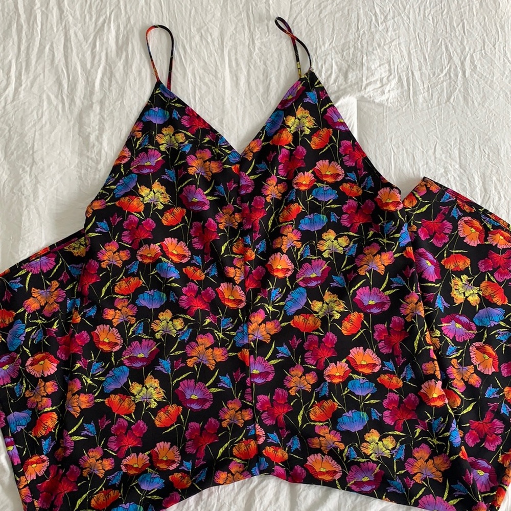 TOPSHOP Colorful Floral romper